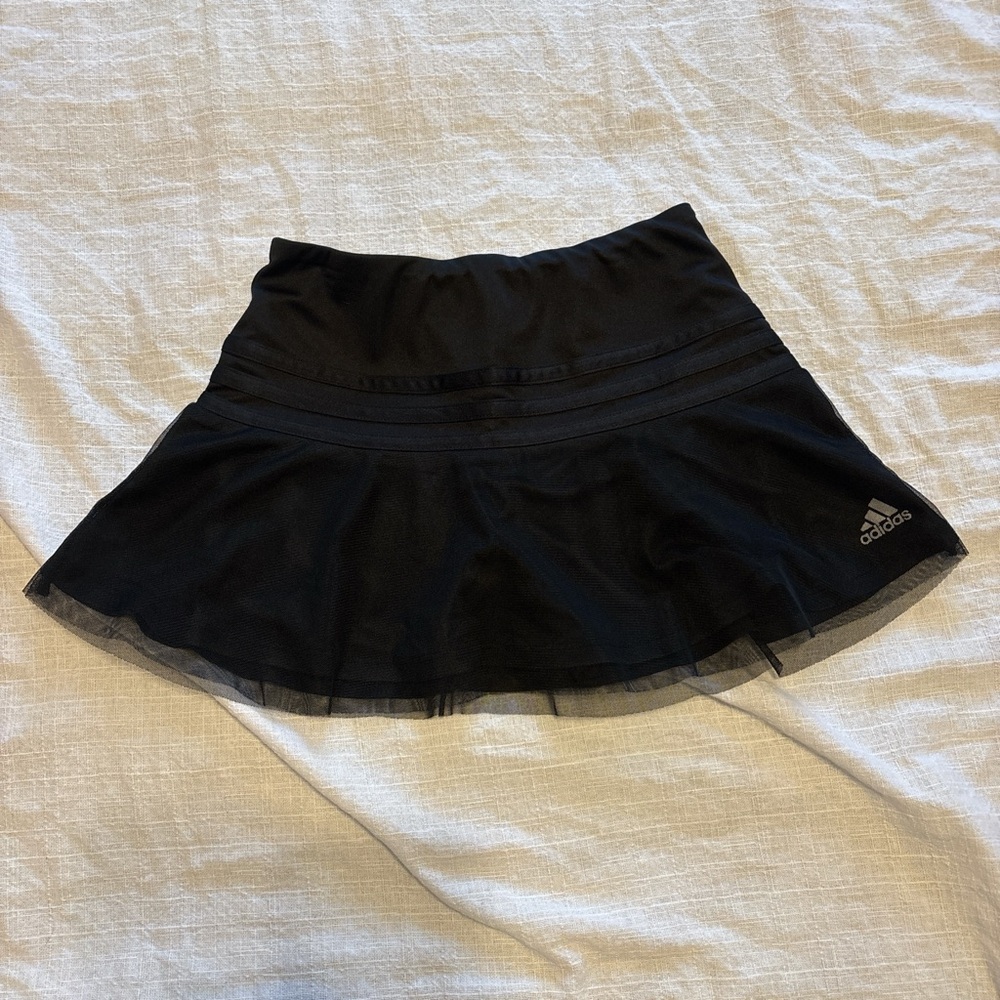 Kids Adidas Black Skirt
